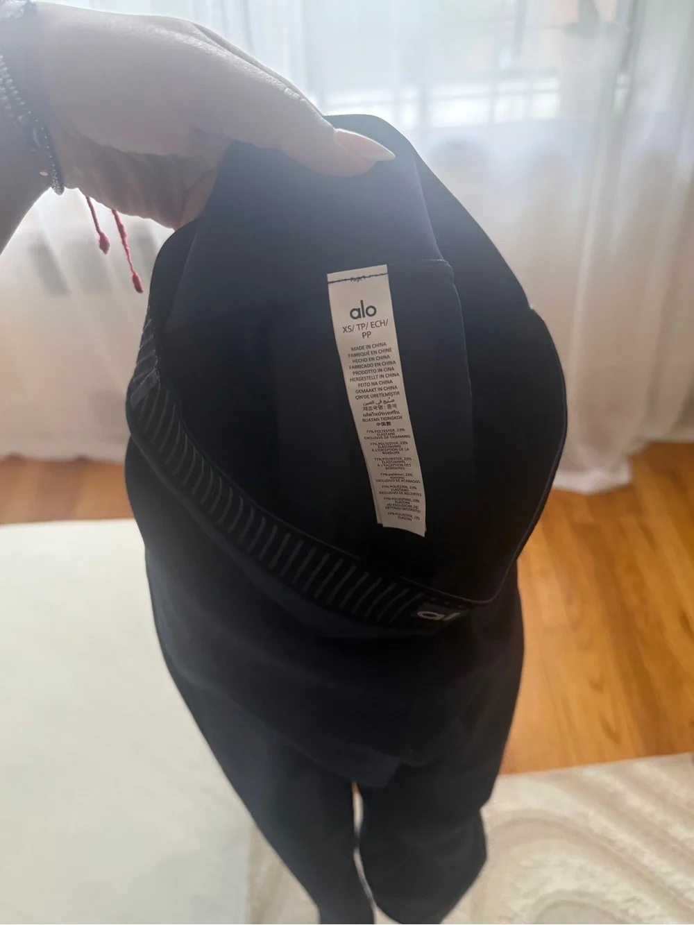 ALO Yoga Navy Blue Performance Leggings